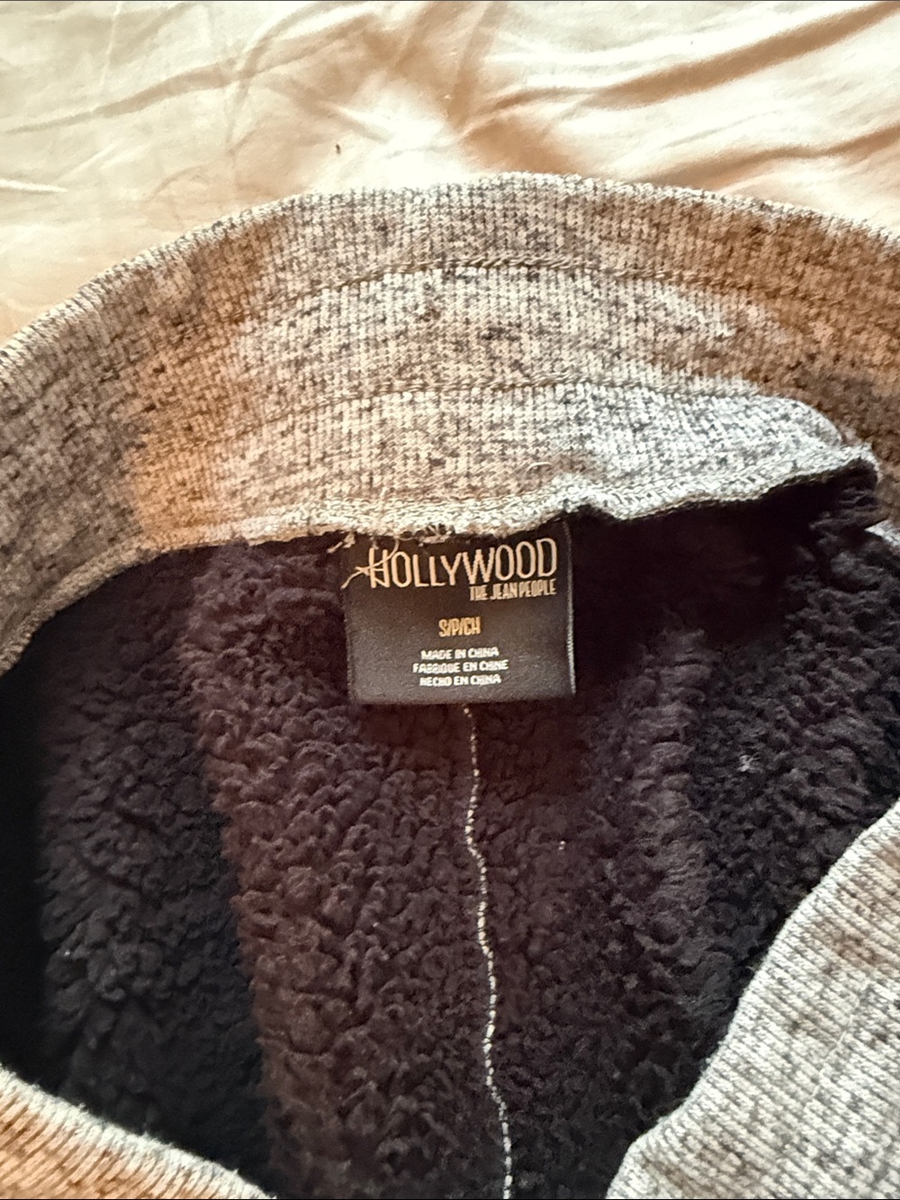 Heather Gray Drawstring Sweatpants - Picture 3 of 3